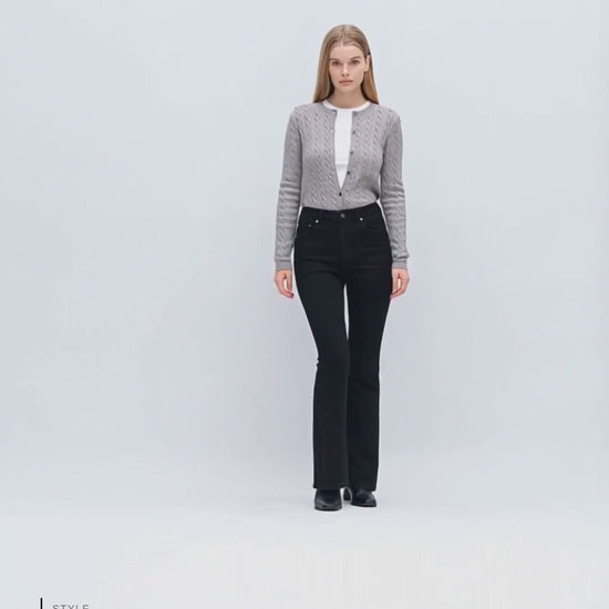 HIGH RISE FLARE Fashion Product Video CUT