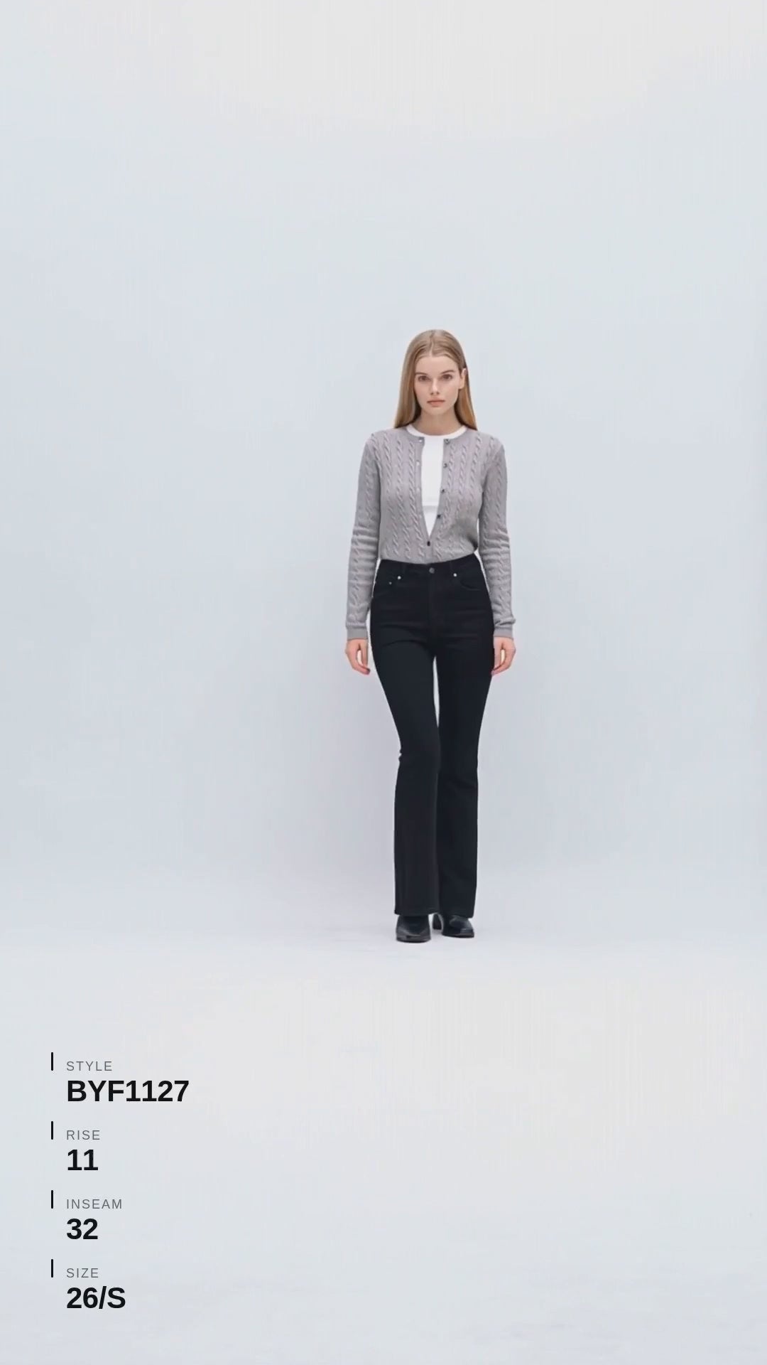 HIGH RISE FLARE Fashion Product Video CUT