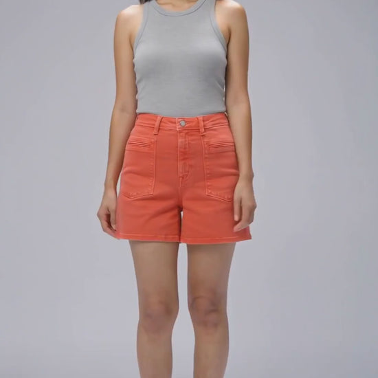 ELOWEN HIGH RISE SHORTS Fashion Product Video CUT