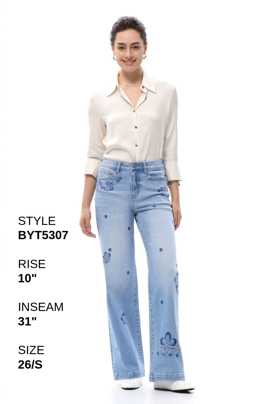 MID RISE STRAIGHT Fashion Product Video