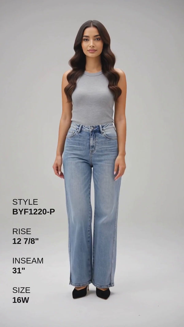 PLUS CAIUS HIGH RISE BOOTCUT