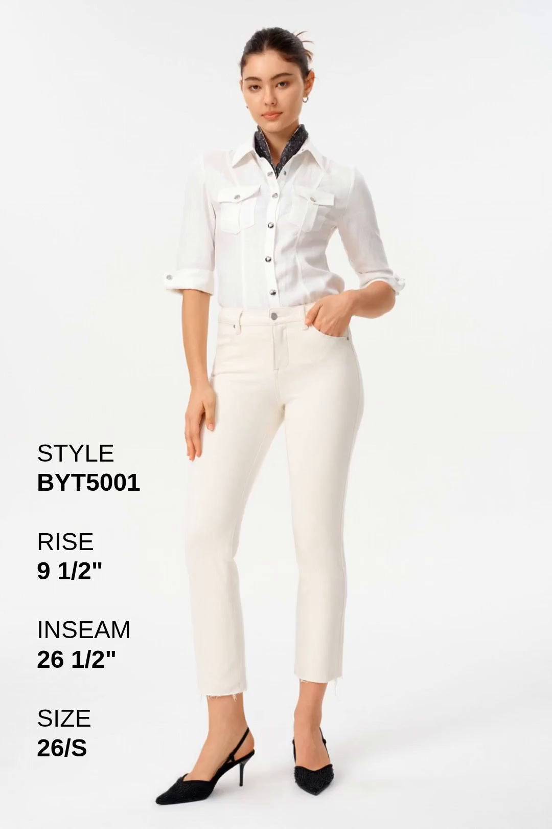 ELOWEN MID RISE STRAIGHT Fashion Product Video