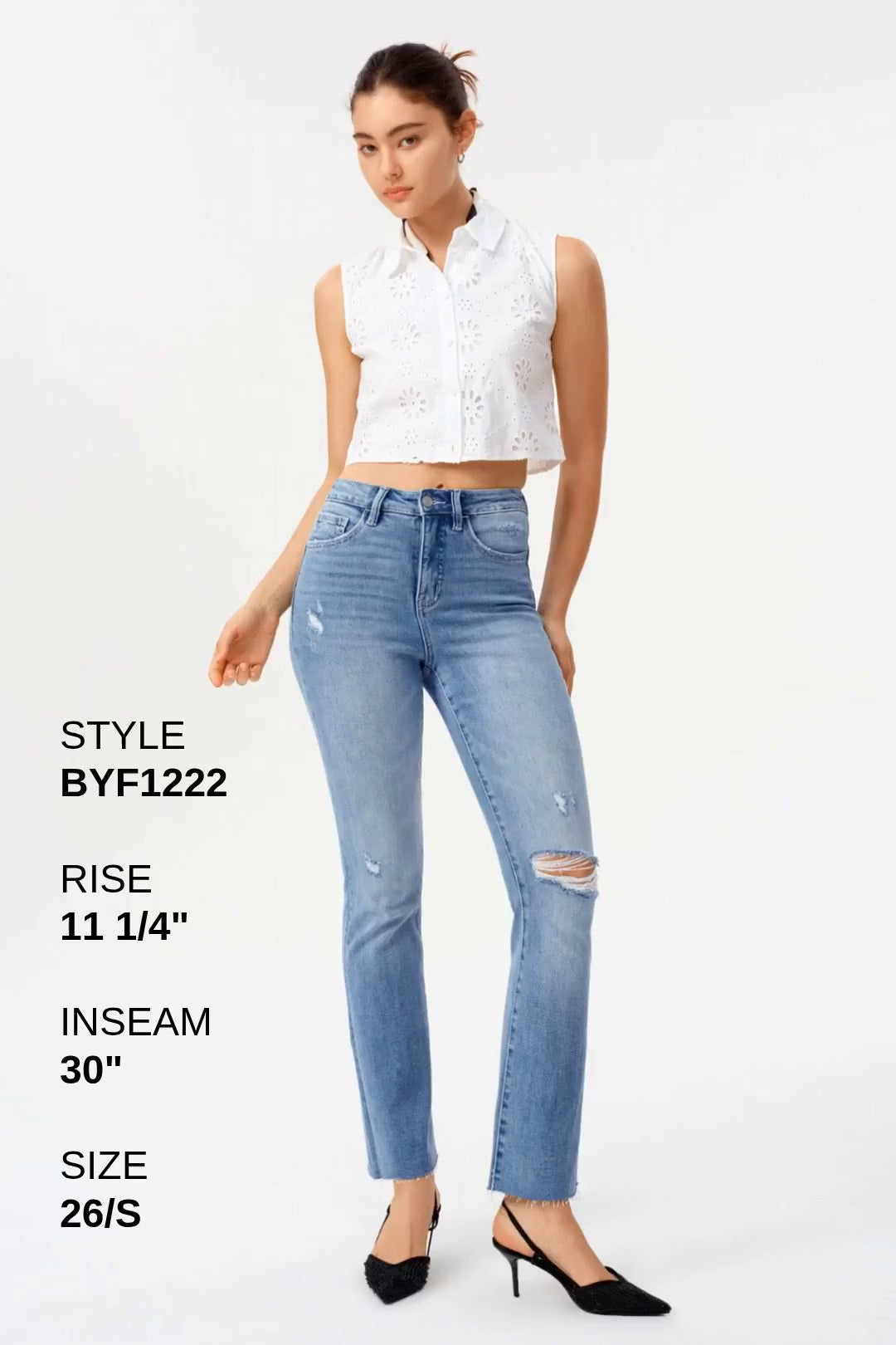 HIGH RISE BOOTCUT Fashion Product Video