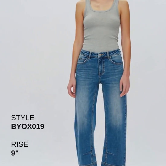 MID RISE BARREL LEG Fashion Product Video CUT
