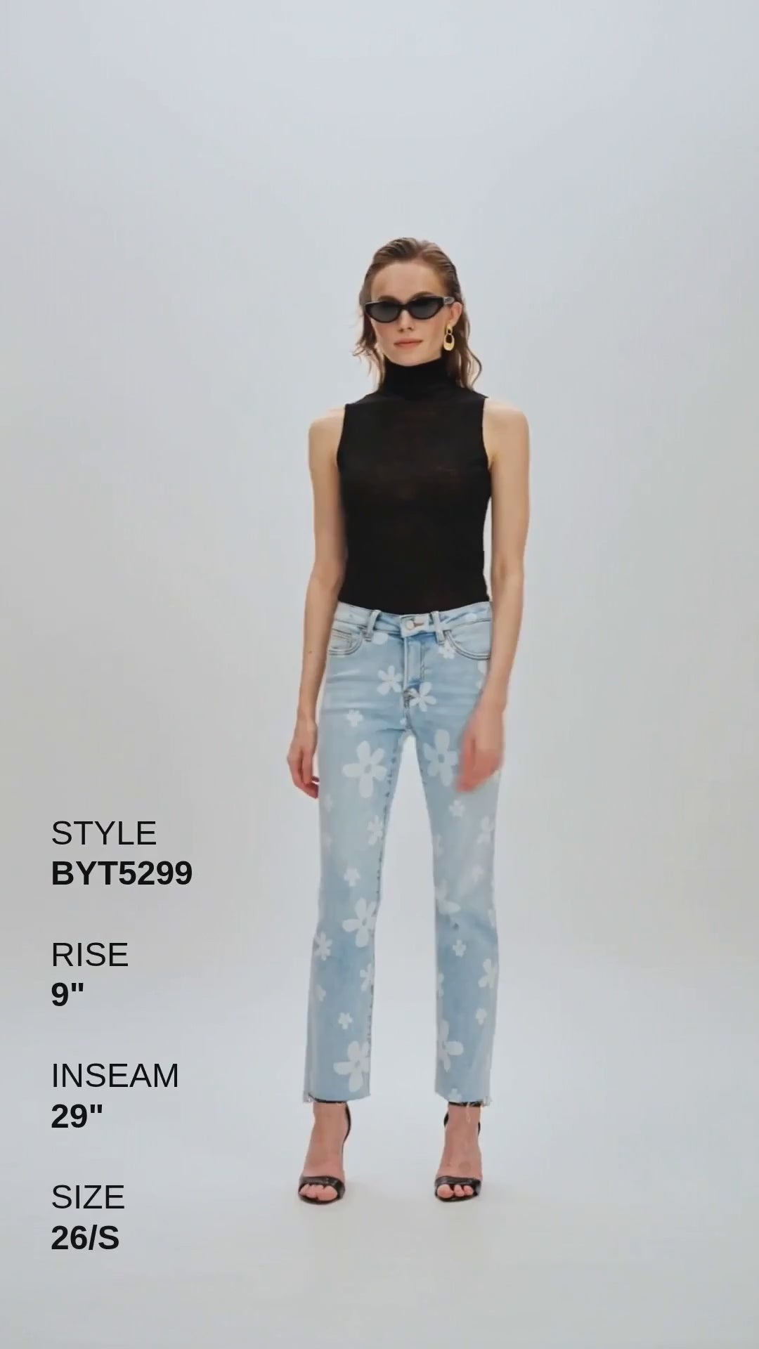 MID RISE STRAIGHT Fashion Product Video CUT