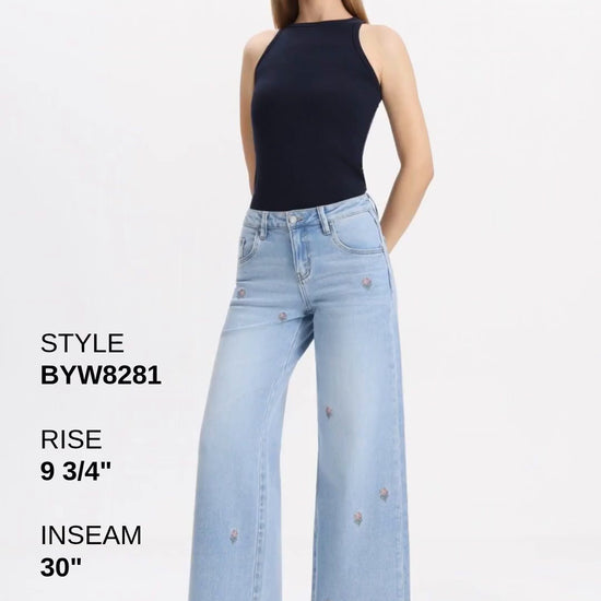 ROSALIND MID RISE WIDE LEG Fashion Product Video