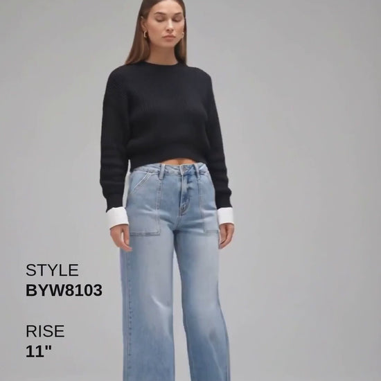 HIGH RISE WIDE LEG Fashion Product Video CUT