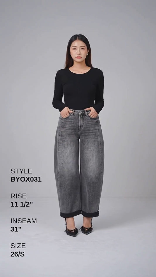 ZEPHYRINE HIGH RISE BARREL Fashion Product Video CUT