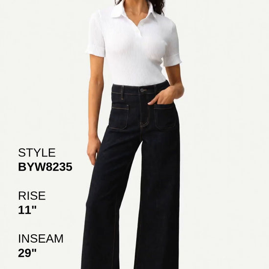 HIGH RISE WIDE LEG Fashion Product Video