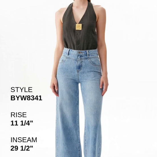 NEW YORK HIGH RISE WIDE LEG Fashion Product Video