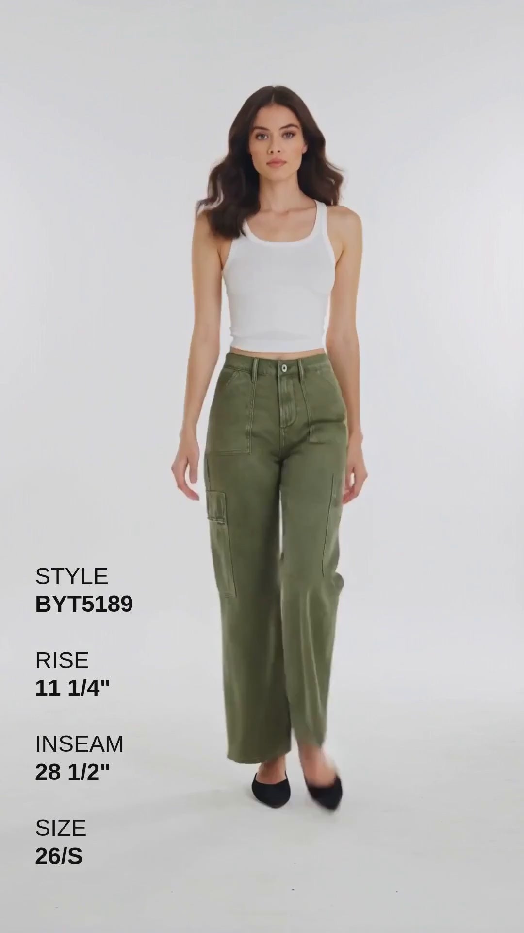 HIGH RISE STRAIGHT LEG Fashion Product Video CUT
