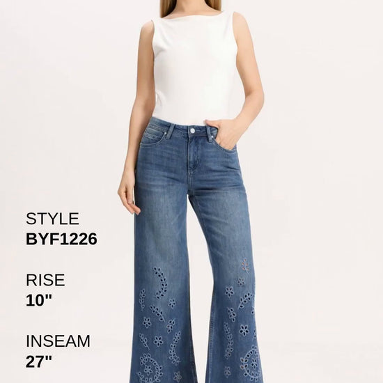 TORONTO MID RISE FLARE Fashion Product Video