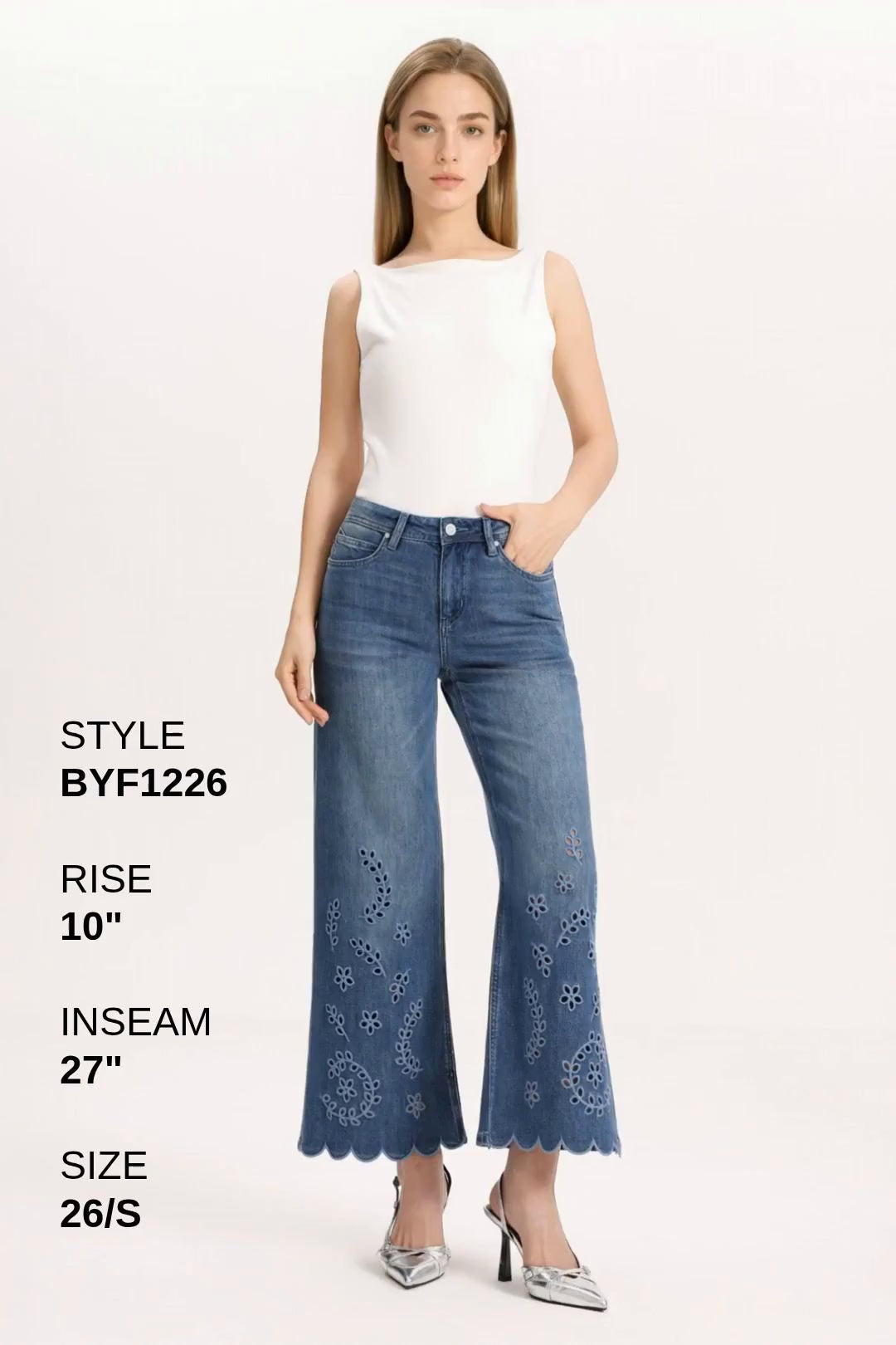 TORONTO MID RISE FLARE Fashion Product Video