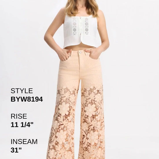 FLORA SUPER HIGH RISE WIDE LEG Fashion Product Video