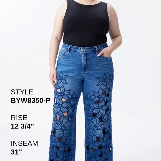 PLUS HIGH RISE WIDE LEG Fashion Product Video