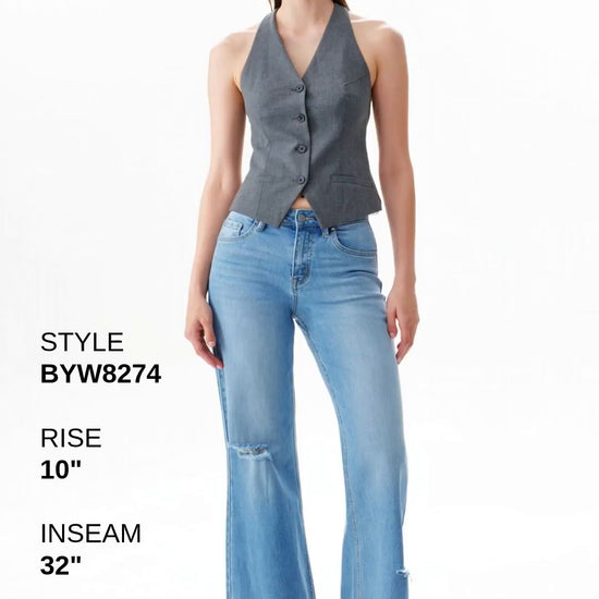ZEPHYRINE MID RISE WIDE LEG Fashion Product Video