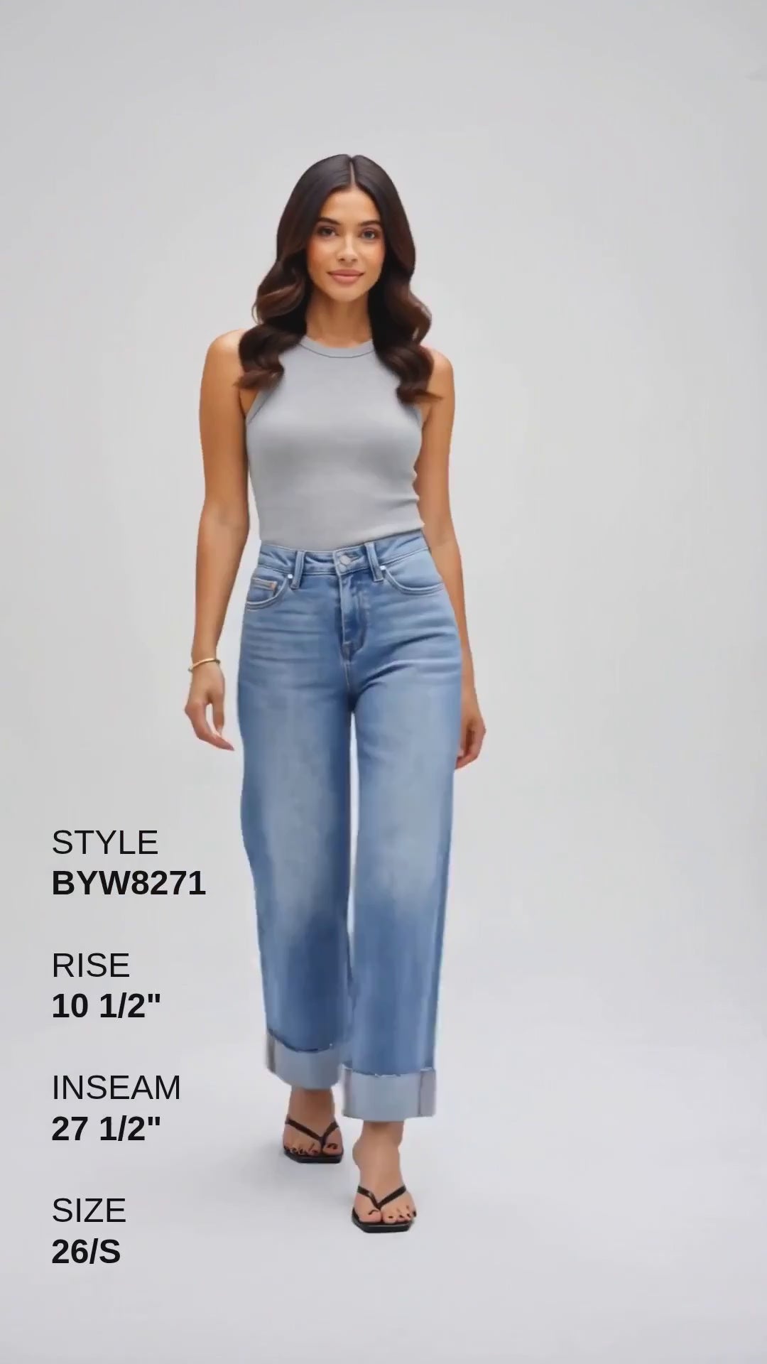 ZEPHYRINE HIGH RISE WIDE LEG Fashion Product Video CUT