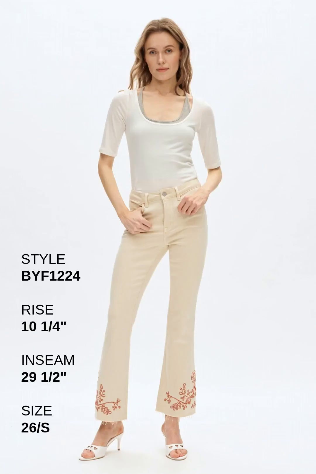 HIGH RISE BOOTCUT Fashion Product Video
