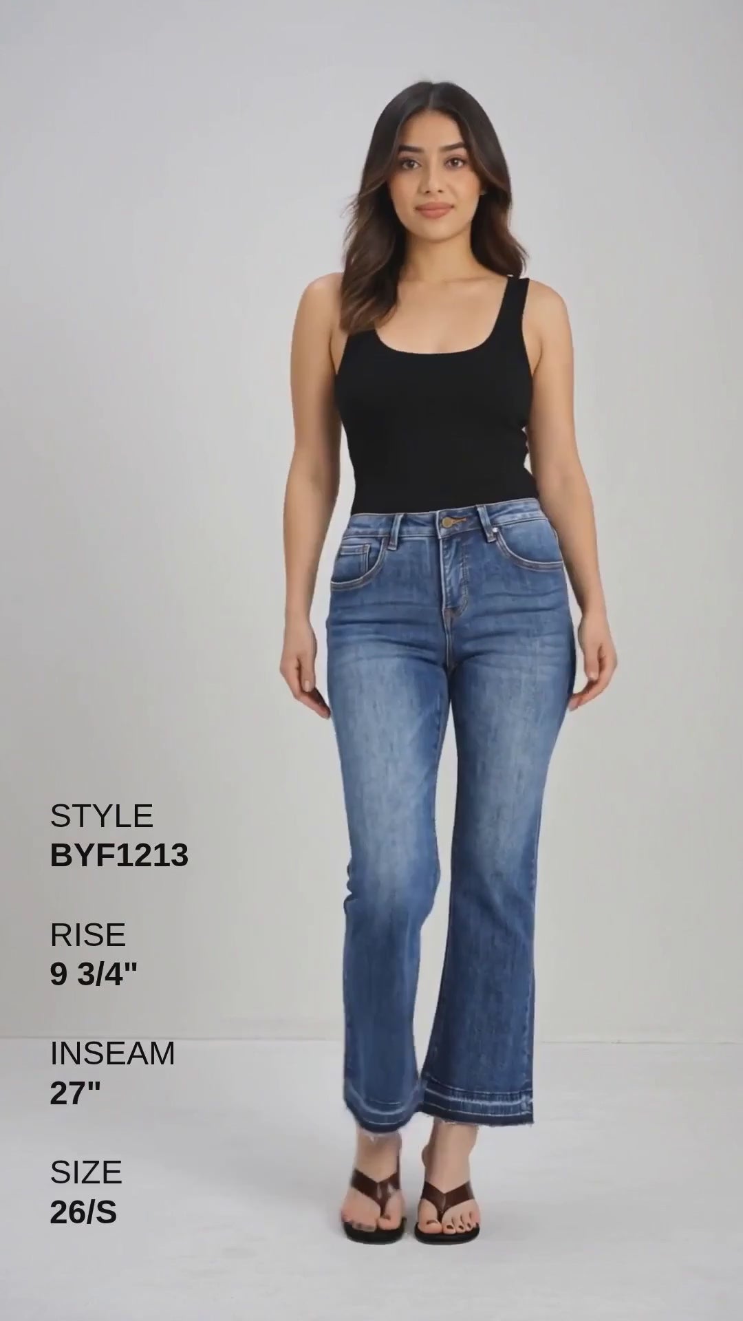 MID RISE FLARE Fashion Product Video CUT