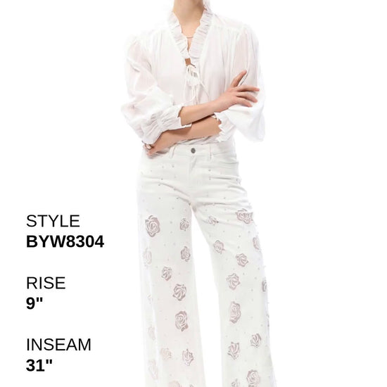 MID RISE WIDE LEG Fashion Product Video