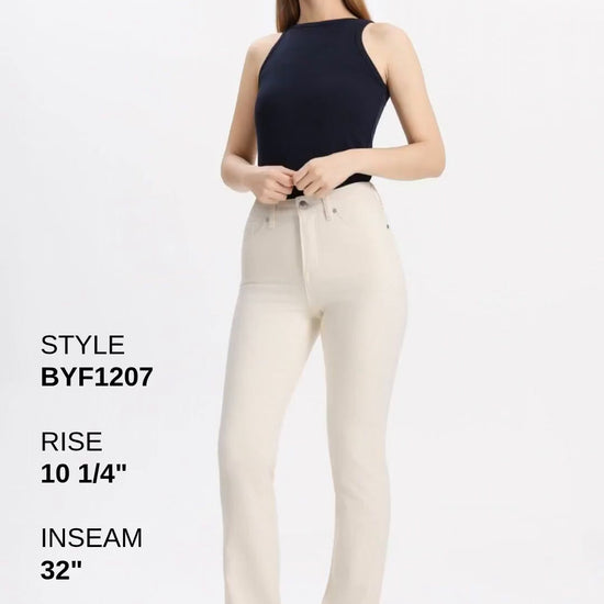 ELOWEN MID RISE BOOTCUT BYF1207 Fashion Product Video