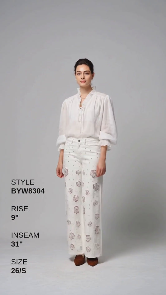 MID RISE WIDE LEG Fashion Product Video CUT
