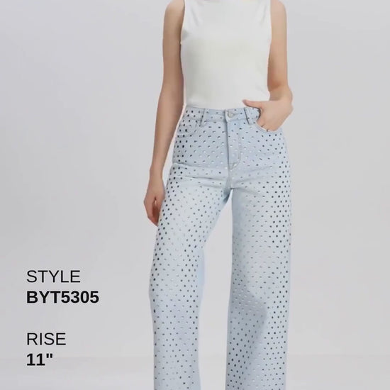 VALENTINE HIGH RISE STRAIGHT Fashion Product Video CUT