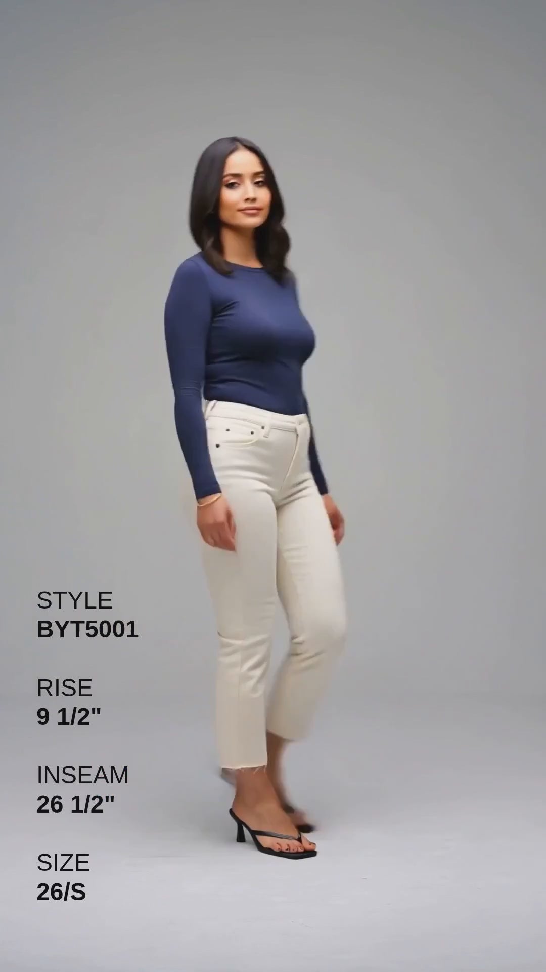 ELOWEN MID RISE STRAIGHT Fashion Product Video CUT
