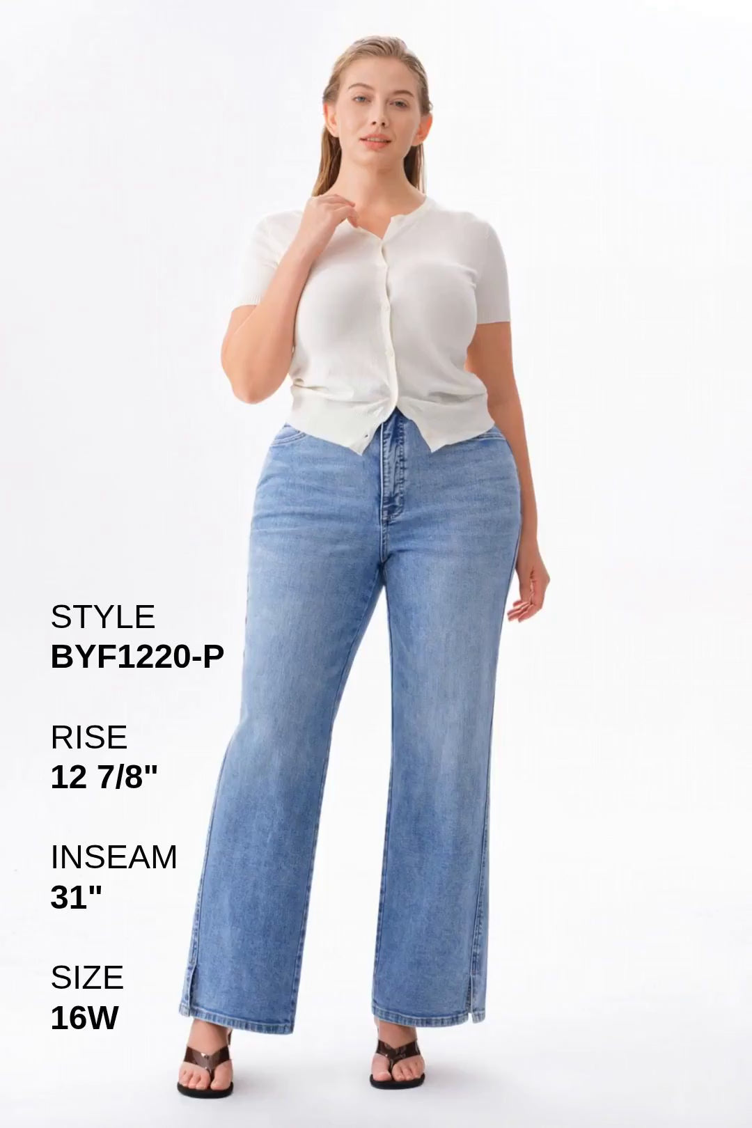PLUS CAIUS HIGH RISE BOOTCUT Fashion Product Video
