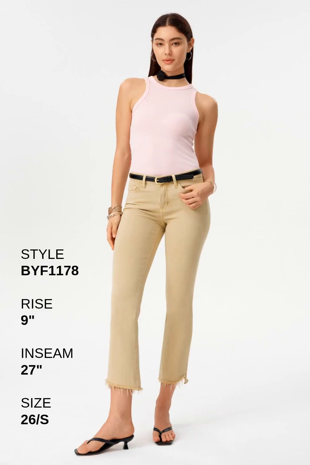 MID RISE BOOTCUT Fashion Product Video
