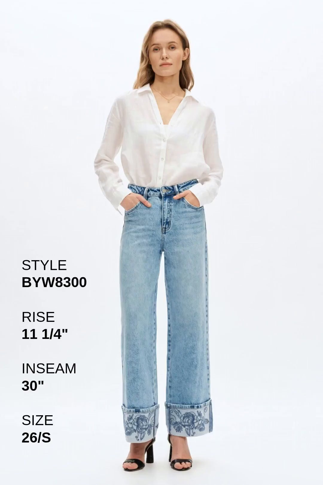 FLORA HIGH RISE WIDE LEG Fashion Product Video