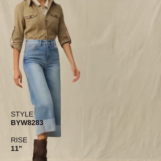 HIGH RISE WIDE LEG Fashion Product Video CUT
