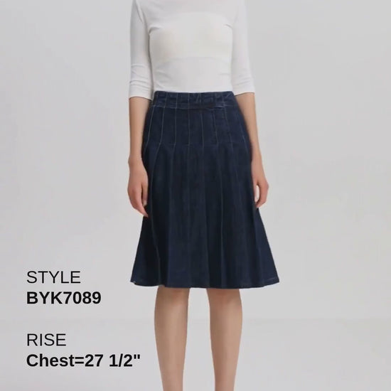 CAIUS HIGH RISE PLEATED SKIRT Fashion Product Video CUT