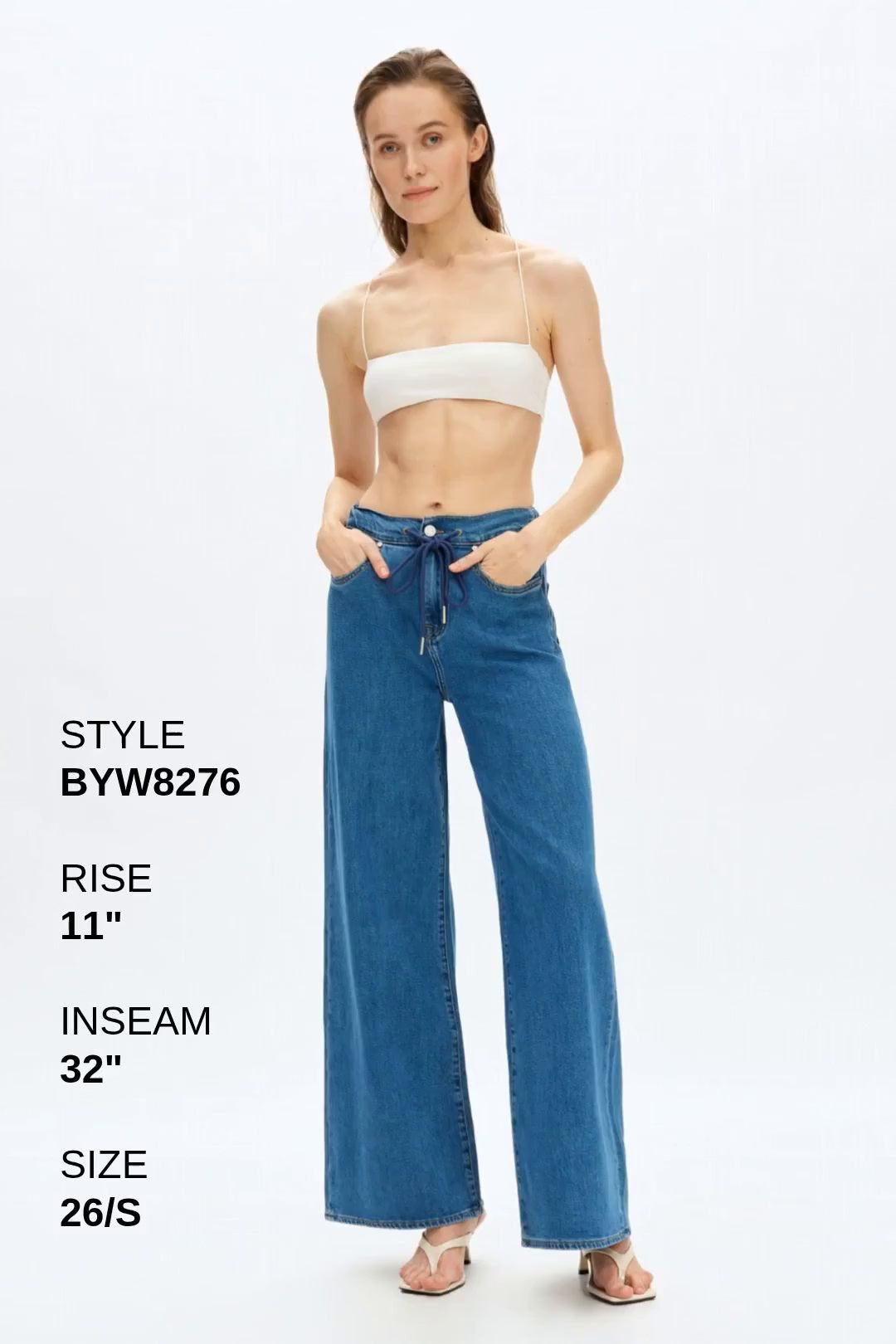 ZEPHYRINE MID RISE WIDE LEG Fashion Product Video