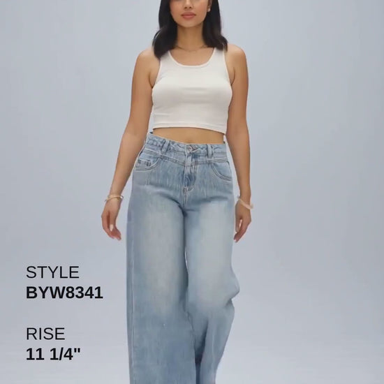 NEW YORK HIGH RISE WIDE LEG Fashion Product Video CUT