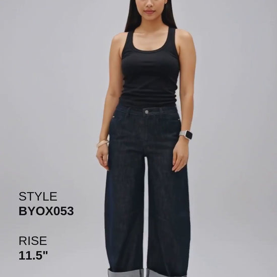 BERLIN HIGH RISE BARREL BYOX053 (BYGG2027) MILEMARK Fashion Product Video CUT