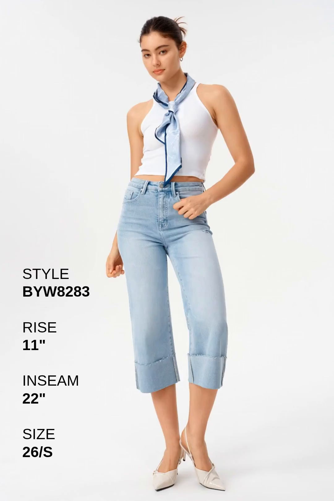 HIGH RISE WIDE LEG Fashion Product Video