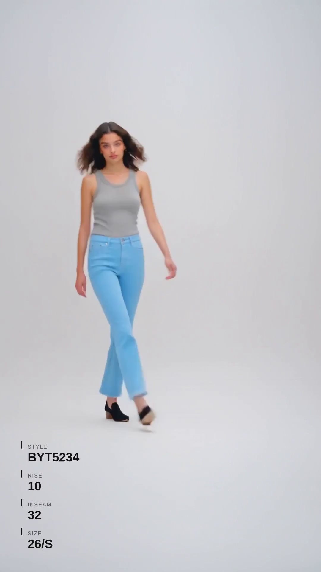 MID RISE STRAIGHT Fashion Product Video CUT