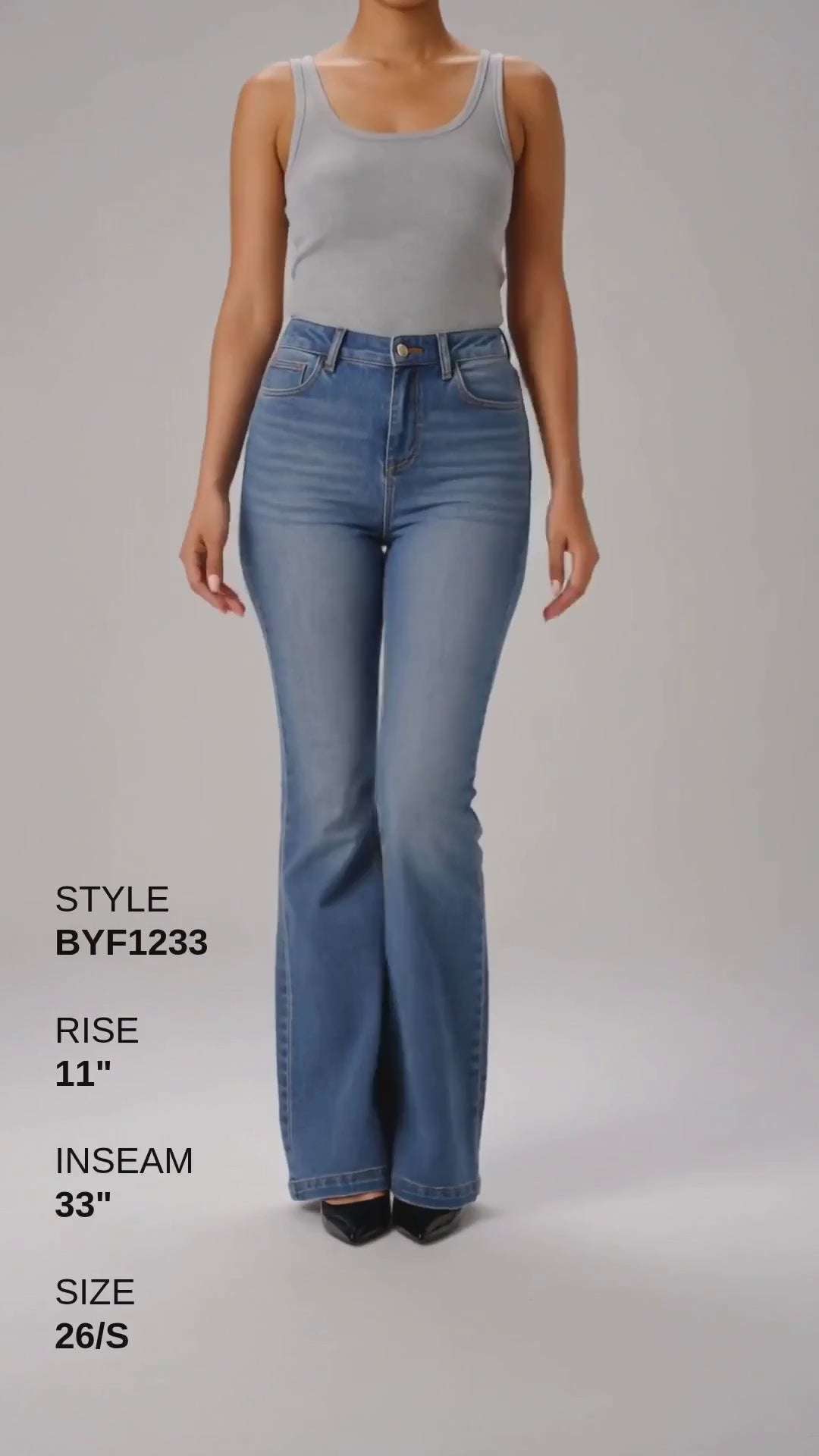 LISBON HIGH RISE BOOTCUT Fashion Product Video CUT