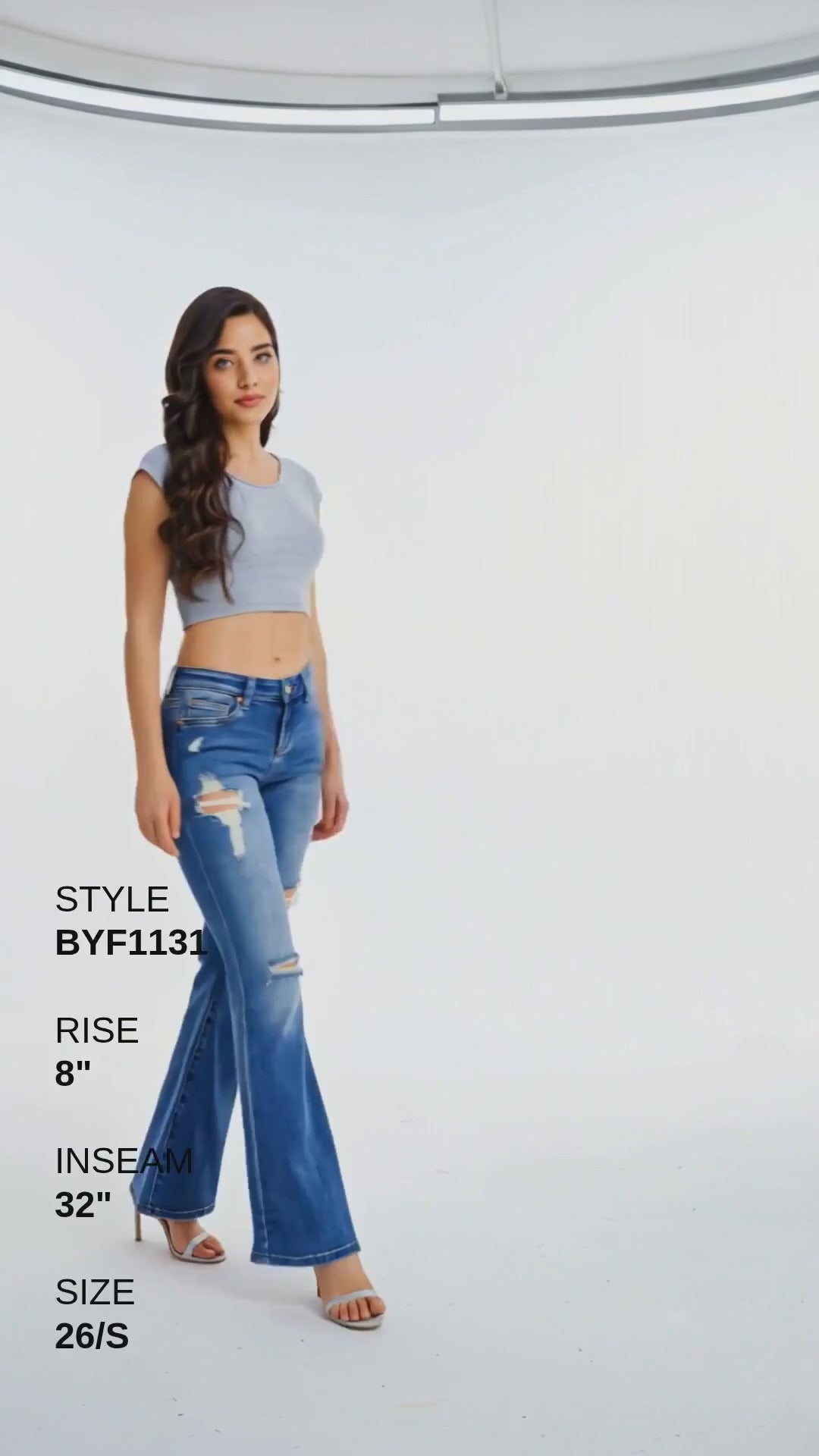ALICE LOW RISE FLARE Fashion Product Video CUT