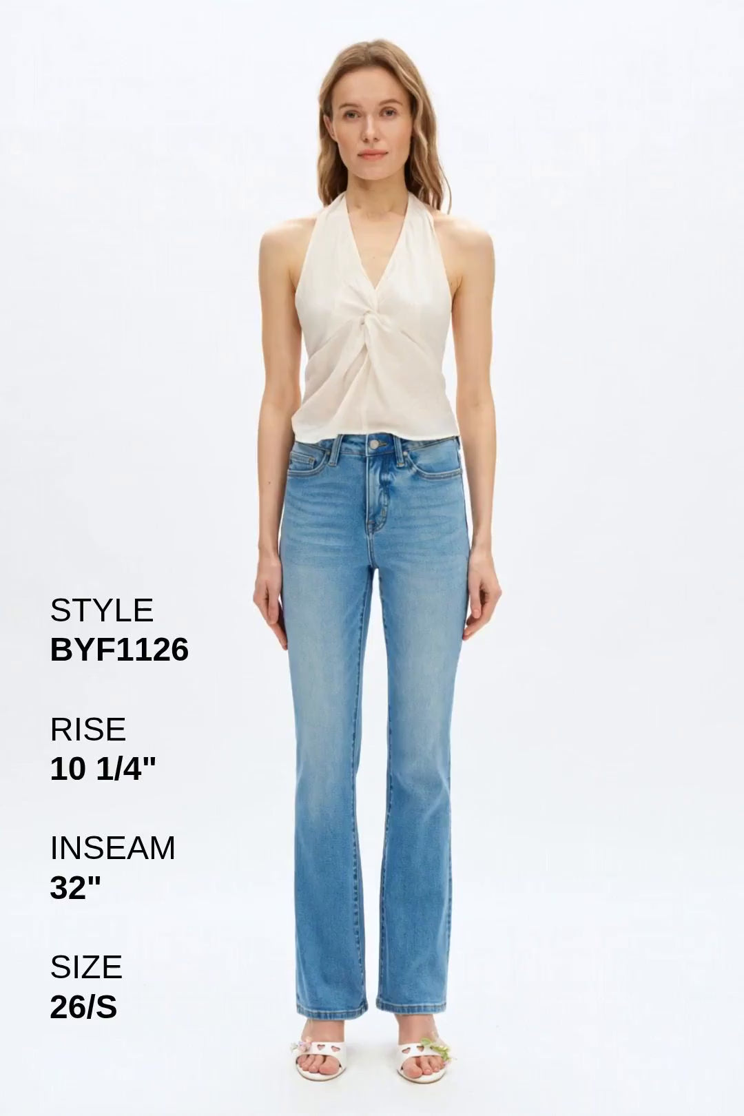 HIGH RISE BOOTCUT Fashion Product Video