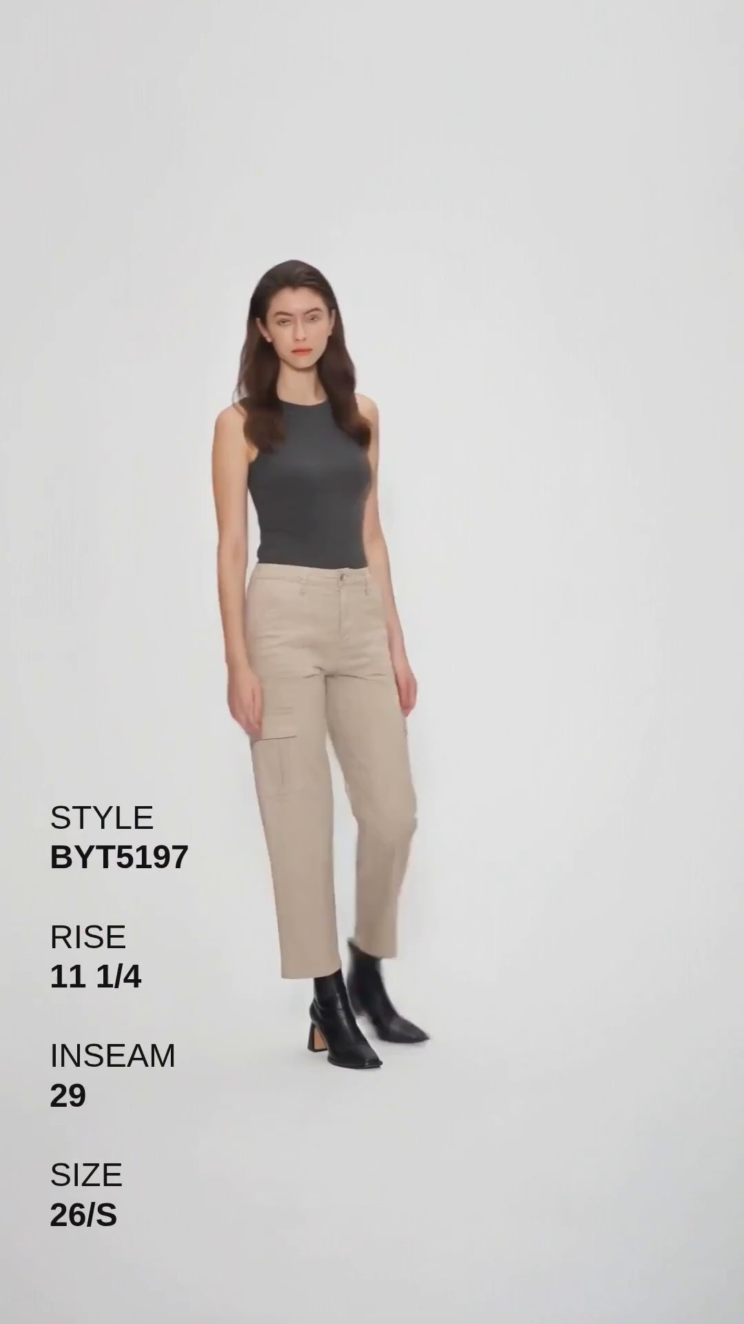ANGEL HIGH RISE STRAIGHT Fashion Product Video CUT