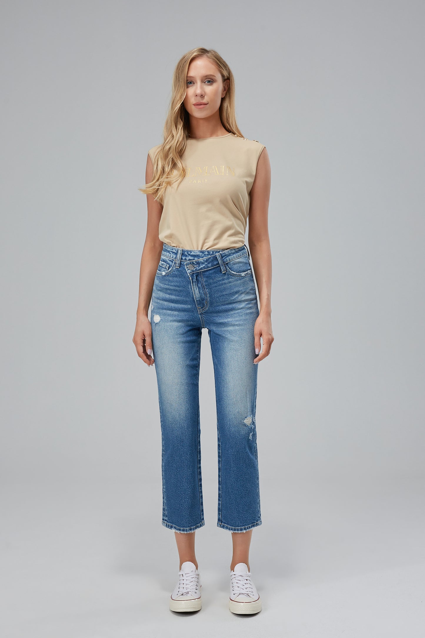 BONNIE HIGH RISE STRAIGHT LEG