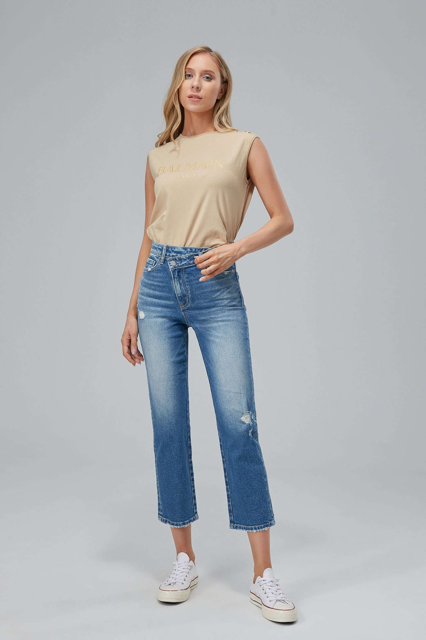 BONNIE HIGH RISE STRAIGHT LEG