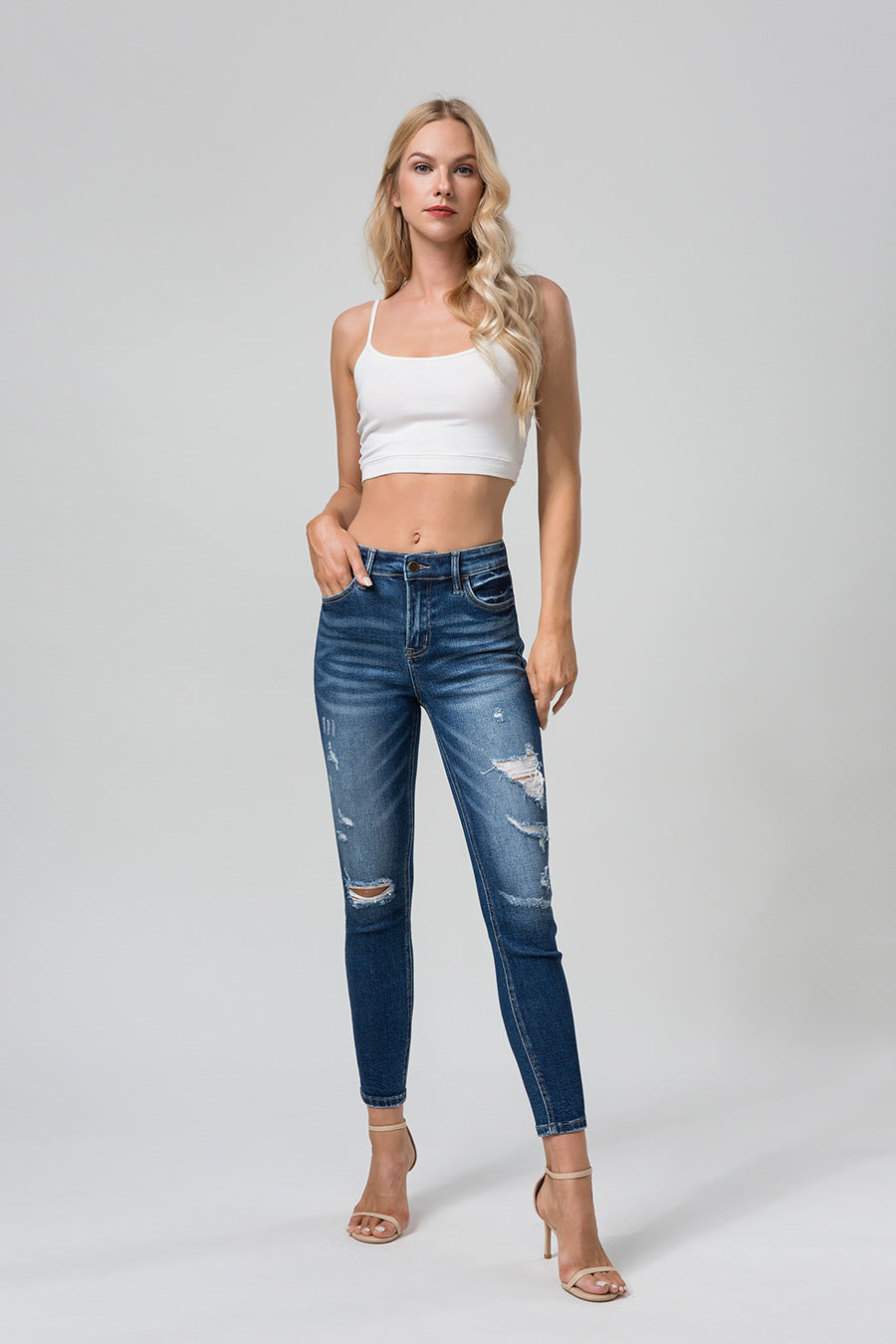 HIGH RISE SKINNY