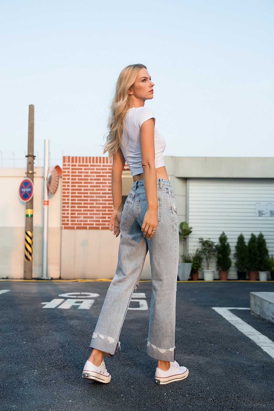 HIGH RISE WIDE LEG